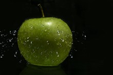 绿色苹果广告摄影图图片下载