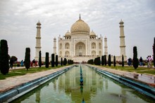 印度泰姬陵高清图片素材