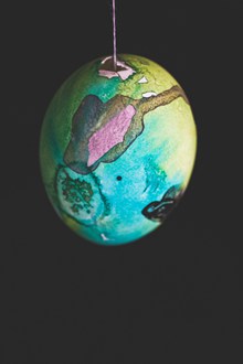 复活节彩色绘画鸡蛋图片下载
