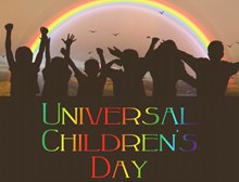 国际儿童节英文海报图片下载