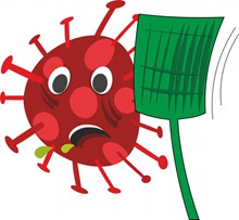 冠状流行病毒卡通精美图片