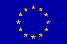 欧盟国旗背景图片下载