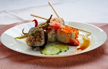 日本鱼卷寿司图片下载