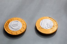 欧元硬币正反两面精美图片