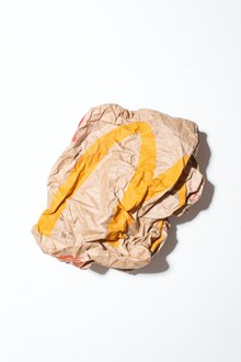 褶皱的麦当劳袋子图片大全