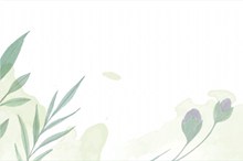 水彩花草植物背景图片素材