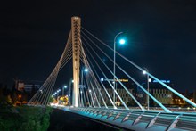 城市大桥夜景图片下载