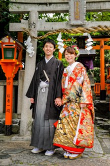 日本和服情侣高清图片