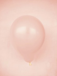 淡雅粉色气球精美图片