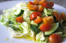 蔬菜美食沙拉高清图片