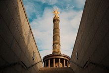 柏林胜利纪念柱精美图片