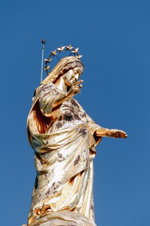 圣母玛利亚金像精美图片