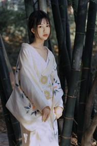 小清新日本和服美女摄影图片
