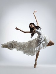 唯美东方芭蕾舞美女高清图片