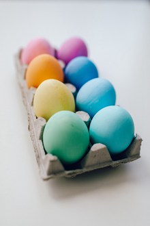 各种颜色彩蛋高清图片