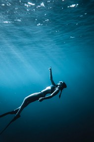 水下人体模特艺术摄影图片下载