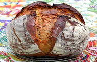 自制烤面包烘焙美食高清图片
