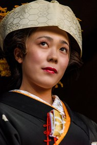 日本女人穿和服精美图片