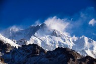喜马拉雅雪山山顶景观精美图片