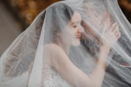 浪漫情侣婚纱艺术摄影图片素材