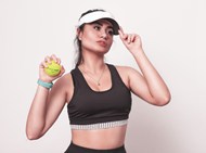 性感网球美女人体摄影精美图片