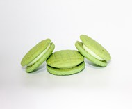 绿  色马卡龙夹心饼干图片