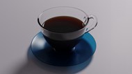一杯黑咖啡热饮图片下载
