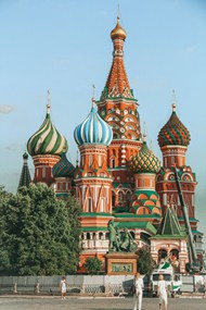 莫斯科圣瓦西里升天教堂图片大全