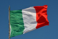 意大利国旗飘扬图片大全