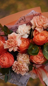 玫瑰花和康乃馨图片