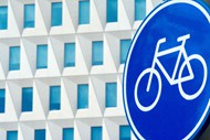 自行车交通路标图片下载