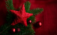 圣诞星星装饰精美图片