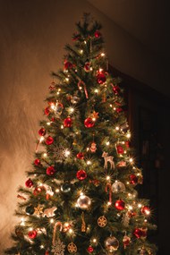圣诞树装扮高清图片