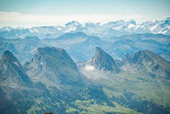 阿尔卑斯山自然景观高清图片