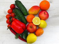 营养蔬菜水果搭配高清图片