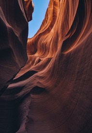 羚羊峡谷岩石景观精美图片