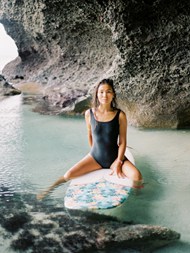 亚洲冲浪美女艺术摄影高清图片