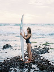 海岸性感冲浪美女人体秀精美图片