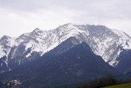 阿尔卑斯山顶雪山景观精美图片