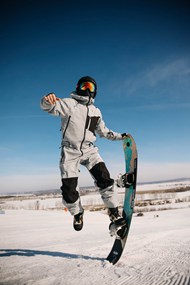 单板滑雪高清图片