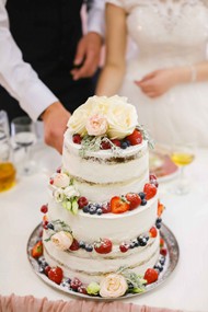 婚礼水果蛋糕图片大全