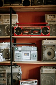 老式复古收音机精美图片