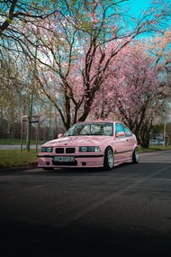 粉色小汽车图片大全
