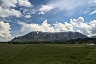 奥地利高山蓝天白云精美图片