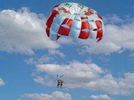 高空跳伞极限运动精美图片