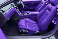 紫色汽车内饰设计精美图片