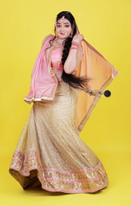 美女穿印度传统服饰高清图片