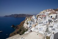 希腊海岛白色建筑精美图片