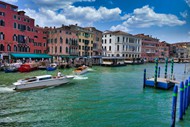 威尼斯大运河城市景观精美图片