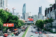 亚洲泰国曼谷城市交通高清图片
